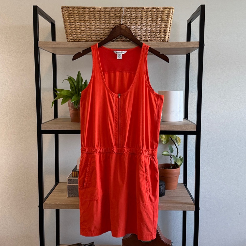 Athleta Expedition Activewear Vermillion Orange Skort Dress Style 446859 Size 6